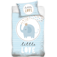 Animal Pictures Dekbedovertrek Olifantje - 100 x 135 cm - Katoen - thumbnail