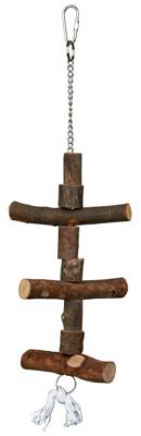 TRIXIE SPEELGOED MET KETTING / TOUW SCHORSHOUT 40 CM 3 ST