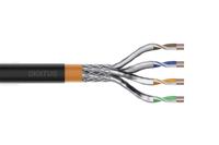 Digitus DK-1741-VH-10-OD Netwerkkabel CAT 7 S/FTP 0.25 mm² Zwart (RAL 9005) 1000 m - thumbnail