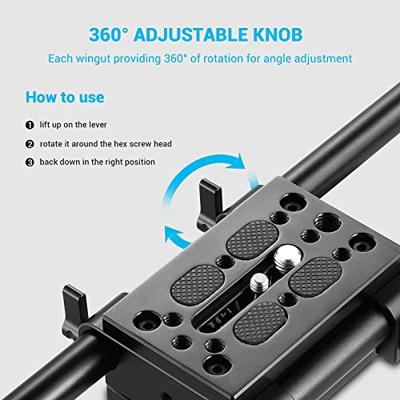 SmallRig 1798 Tripod Mounting Kit with 15mm Rail Block