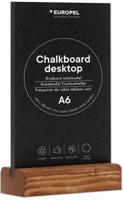 Krijtbord europel tafelmodel a6 staand natural - thumbnail