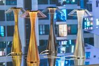 Kartell Space Outdoor Tafellamp - Chroom - thumbnail