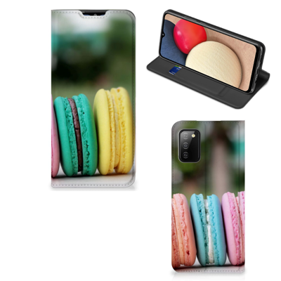 Samsung Galaxy M02s | A02s | Flip Style Cover | Macarons Samsung Galaxy M02s | A02s | Flip Style Cover | Macarons