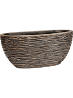 Baq Luxe Lite Universe Wrinkle Oval Bronze 20x45cm - thumbnail