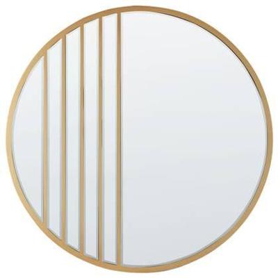 Beliani - COUST - Wandspiegel - Goud - 80 x 80 cm - MDF