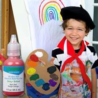 Scribbles • 3d textielverf glanzend 29,5ml barn red - thumbnail