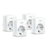 TP-LINK Tapo P100(4-pack) V1.2 Tapo P100(4-pack) V1.2 Draadloze schakelaarset Bluetooth 4-delig - thumbnail