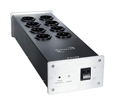 Dynavox HiFi-stekkerblok zilver X4100S