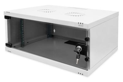 Digitus DN-38010 rack 4U Wandrek Grijs Digitus DN-38010 rack 4U Wandrek Grijs