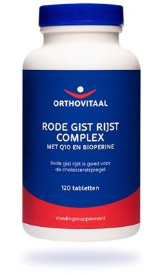 OrthoVitaal Rode gist rijst complex 120 Tabletten OrthoVitaal Rode gist rijst complex 120 Tabletten