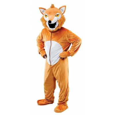 Pluche vos kostuum roodbruin M/L  -