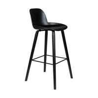 Zuiver Barkruk 'Albert Kuip' PP, kleur Zwart (zithoogte 75cm) - thumbnail