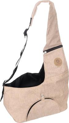 Buikdrager Kanga draagtas voor kleine hond Beige