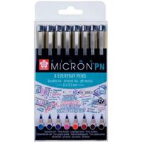 Set Viltstiften Talens Sakura Pigma Micron PN 8 Onderdelen Multicolour - thumbnail