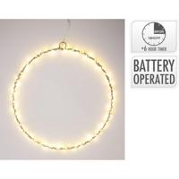 LED Ring 30 cm Zilver - thumbnail