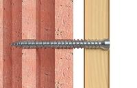 fischer kozijnschroef FFSZ - 7.5x152 mm - Torx T30 - 100 st - 532915 - thumbnail