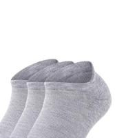 FALKE 3-paar Cool kick sneaker sokken - Enkelsokken voor dames en heren - Ademend - thumbnail