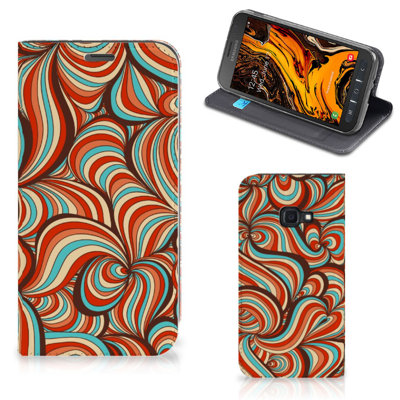 Samsung Galaxy Xcover 4s | Bookcase | Retro Samsung Galaxy Xcover 4s | Bookcase | Retro