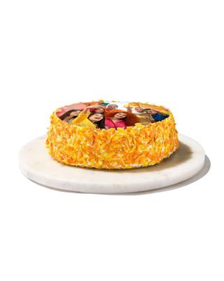 HEMA Fototaart rond 8 p.