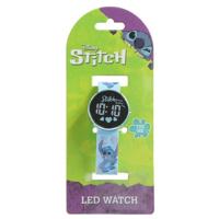 Accutime Disney Stitch LED Horloge Rond - thumbnail