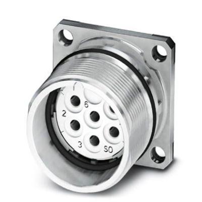 M23 Apparaatconnector, flensmontage 1619971 CA-09S1N8A2S00 Zilver Phoenix Contact Inhoud: 1 stuk(s) M23 Apparaatconnector, flensmontage 1619971 CA-09S1N8A2S00 Zilver Phoenix Contact Inhoud: 1 stuk(s)