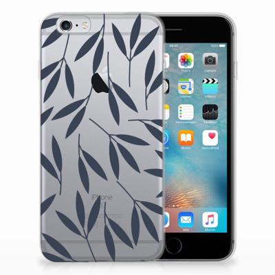 Apple iPhone 6 | 6s | TPU Case | Leaves Blue