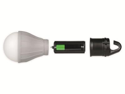 Calima 46058 Campinglamp LED 20 lm werkt op batterijen 76 g Wit, Zwart - thumbnail