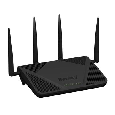 Synology Rt2600Ac Draadloze Router, Zwart