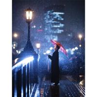 Wanddecoratie City Life 016 30x40cm - thumbnail