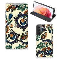 Telefoon Hoesje Samsung Galaxy S21 Barok Flower - thumbnail