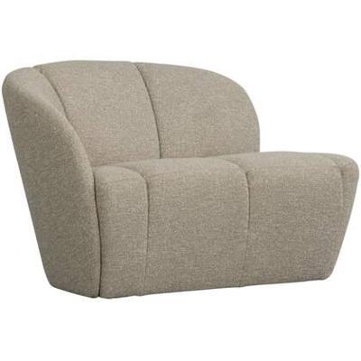 WOOOD 2-zits Bankje 'Mojo' Links, Bouclé, kleur Beige Melange