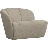 WOOOD 2-zits Bankje 'Mojo' Links, Bouclé, kleur Beige Melange - thumbnail