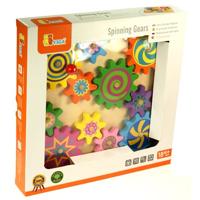 VIGA houten tandwielen activiteit speelgoed, afm 30x30 cm, 1 stuk - thumbnail