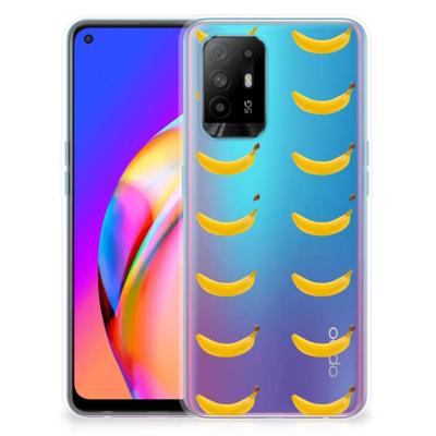 OPPO A94 5G | Reno5 Z | Siliconen Case | Banana