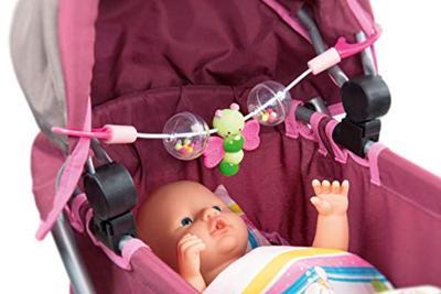 Heless Poppenwagen rammelaar