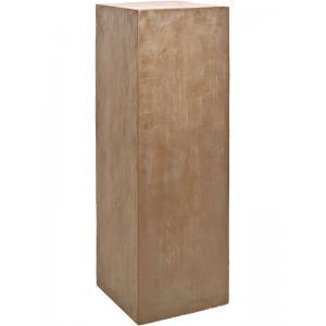 Plantenzuil bronze 35x35x70 cm