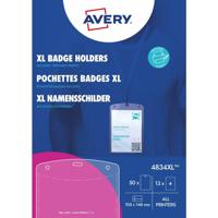 Avery-Zweckform 4834XL Insteekplaatje naamplaatje (b x h) 148 mm x 105 mm 50 stuk(s) - thumbnail