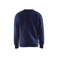 Blåkläder Sweatshirt Jersey ronde hals 33641048 | Marineblauw | Maat S - 7330509352557 - thumbnail