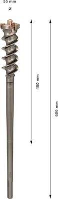 Bosch Accessoires Doorvoerboren SDS-max-9 Break Through 55 x 450 x 600 mm 1st - 1618596457 Bosch Accessoires Doorvoerboren SDS-max-9 Break Through 55 x 450 x 600 mm 1st - 1618596457