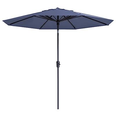 Parasol Paros II Luxe Ø300cm Saffier Blauw
