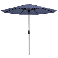 Parasol Paros II Luxe Ø300cm Saffier Blauw - thumbnail