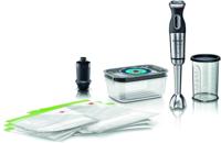 Bosch Haushalt MS8CM61V1 Staafmixer 1000 W RVS, Zwart - thumbnail