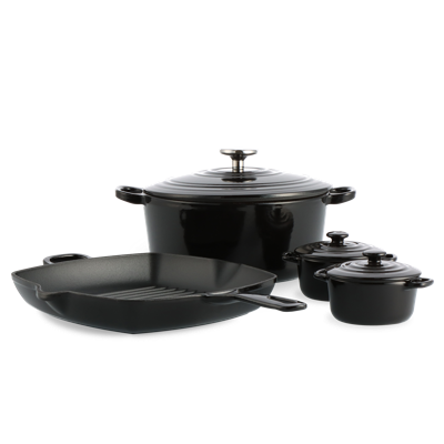 Bourgogne pannenset 4-delig