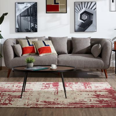 3-zitsbank Olost grijs 229 cm