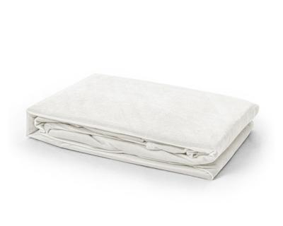 Sleeptime Velvet Hoeslaken Creme 160 x 200 cm