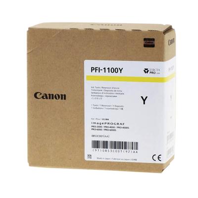 Canon Inkt PFI-1100 Geel