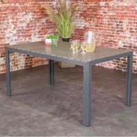 SenS-line Jersey tuintafel grijs 160 cm - thumbnail