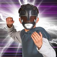 Mighty Morphin Power Ranger Re-Ignition Black Ranger masker - thumbnail