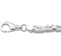 TFT Armband Zilver Konings 6 mm 21,5 cm - thumbnail