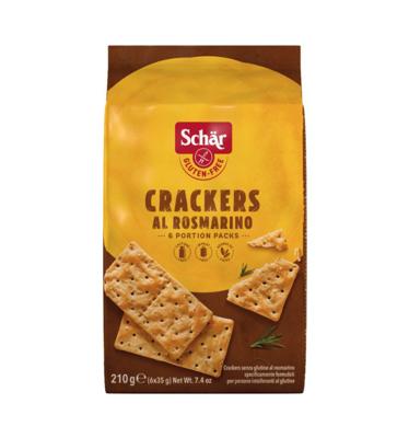 Schar Crackers rozemarijn glutenvrij 210 Gram